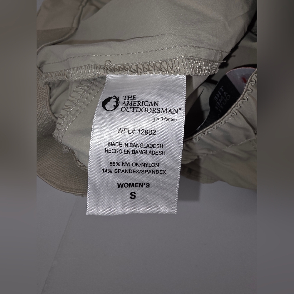 The American Outdoorsman Shorts Curved Hem 5" Mid Rise Size Small AK-2126 - Picture 9 of 12